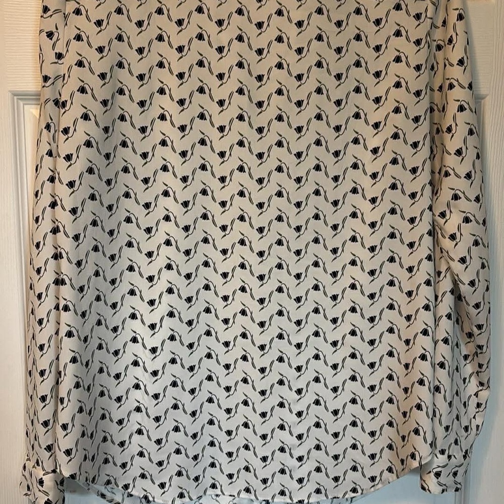 Ann Taylor Patterned Button Down Shirt - image 2